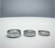 Load image into Gallery viewer, Sterling Silver Band 6mm
